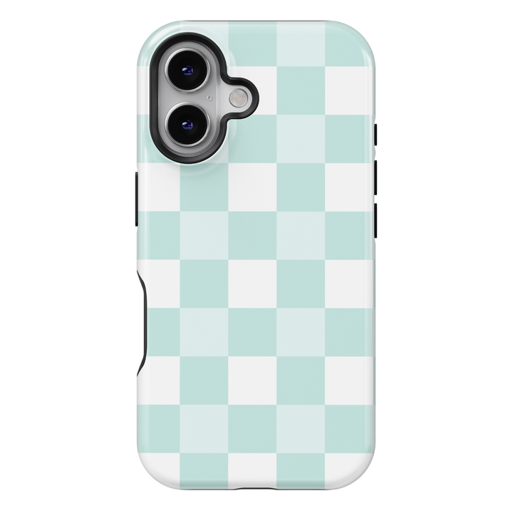 Checkerboard phone cover, checkered phone case, checkerboard iPhone cover, check pattern phone cover, checkerboard MagSafe accessory, checkered MagSafe case, trendy checker design, modern checkerboard case, colorful check pattern, checker phone case for iPhone 16, checkerboard MagSafe cover, stylish checkered design.