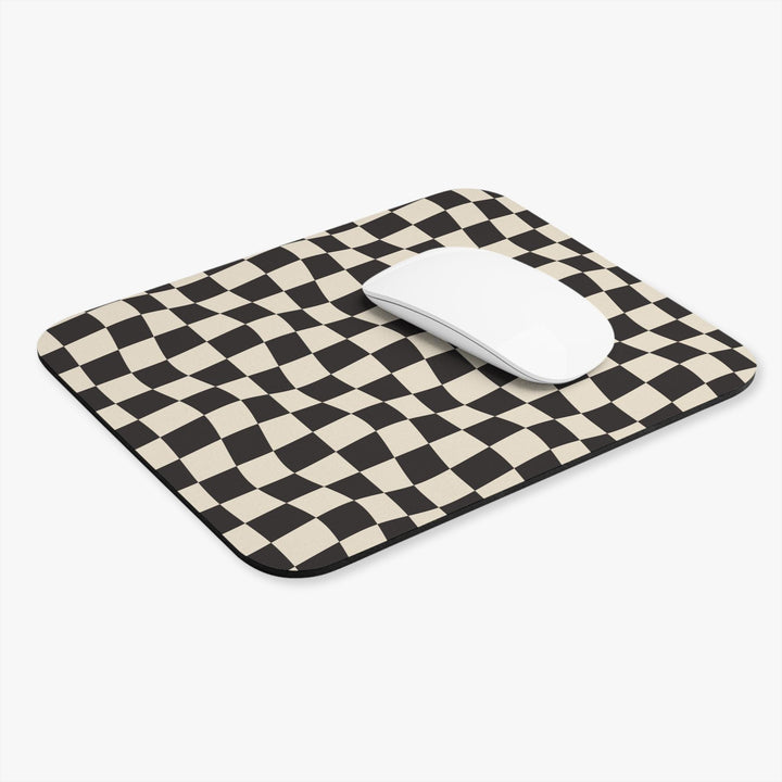 checkered mouse pad, checker mouse pad, pattern mouse pad, office gift, office accessories, retro mouse pad, groovy mouse pad, square mouse pad, rectangle mouse pad, trippy mouse pad, flower mouse pad, gaming mouse pad, mousepad sublimation