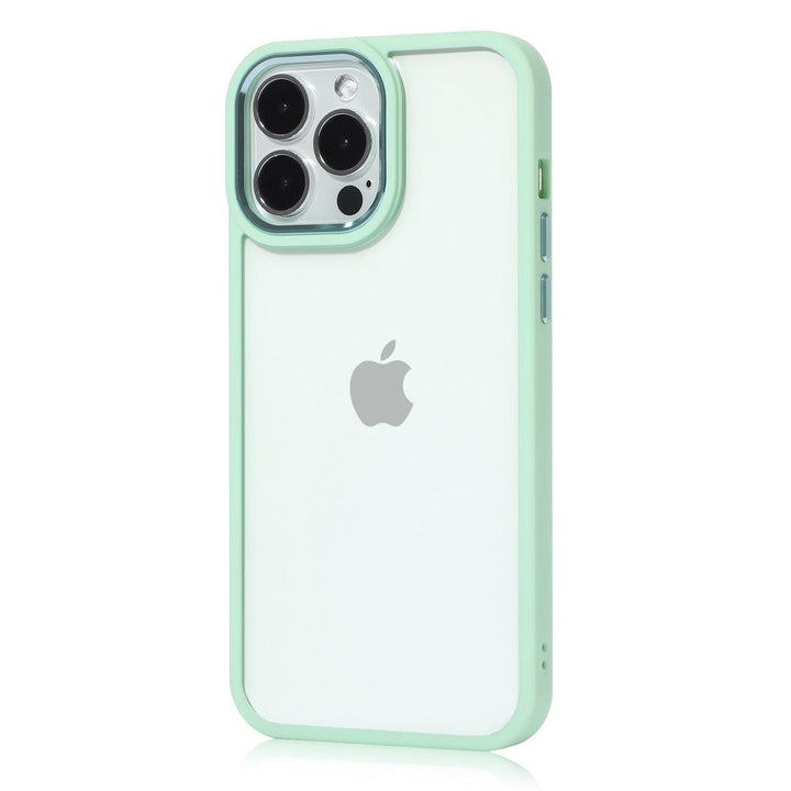 iPhone Clear Case Metallic - Light Green - CASELIX