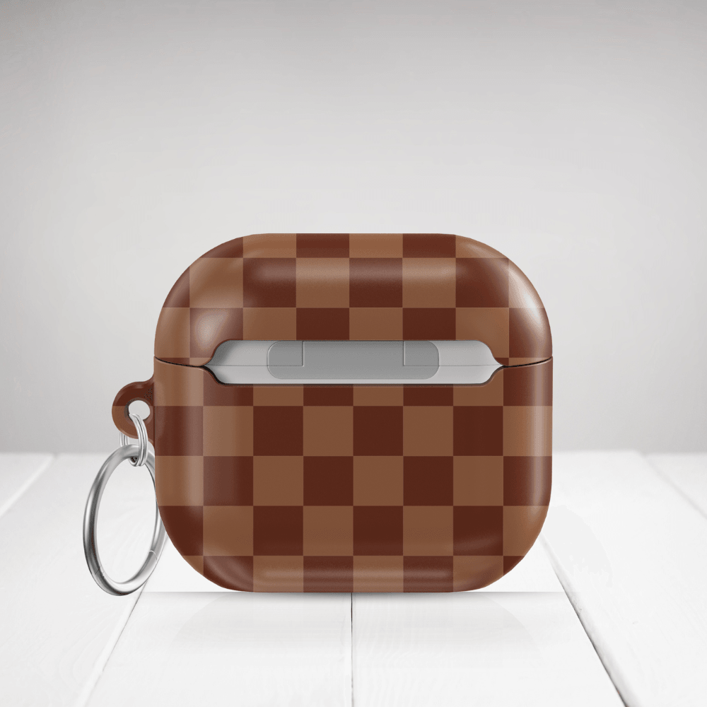 Mocha & Melon Checkerboard - CASELIX