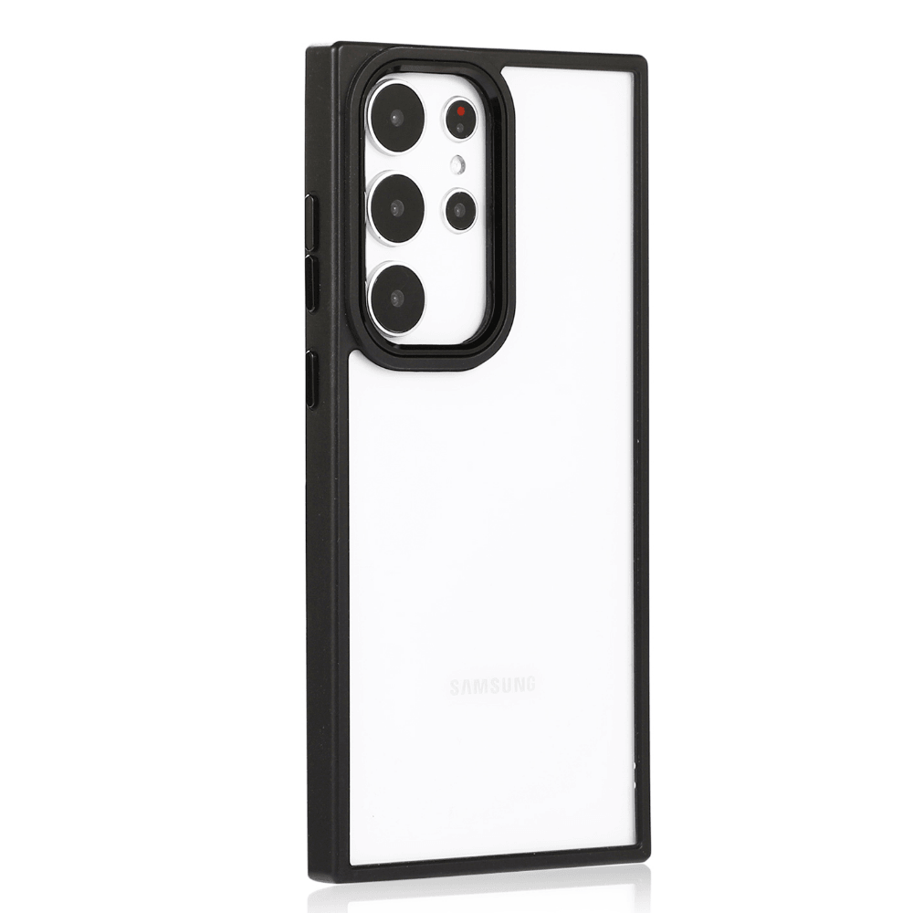 Galaxy Case Clear Metallic - Black - CASELIX