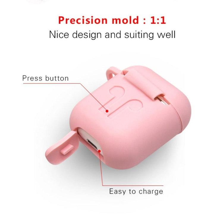 Airpods Case Silicone - Pink - CASELIX