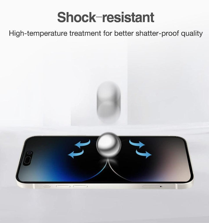 Premium Privacy Screen Protector Tempered glass for iPhone - CASELIX