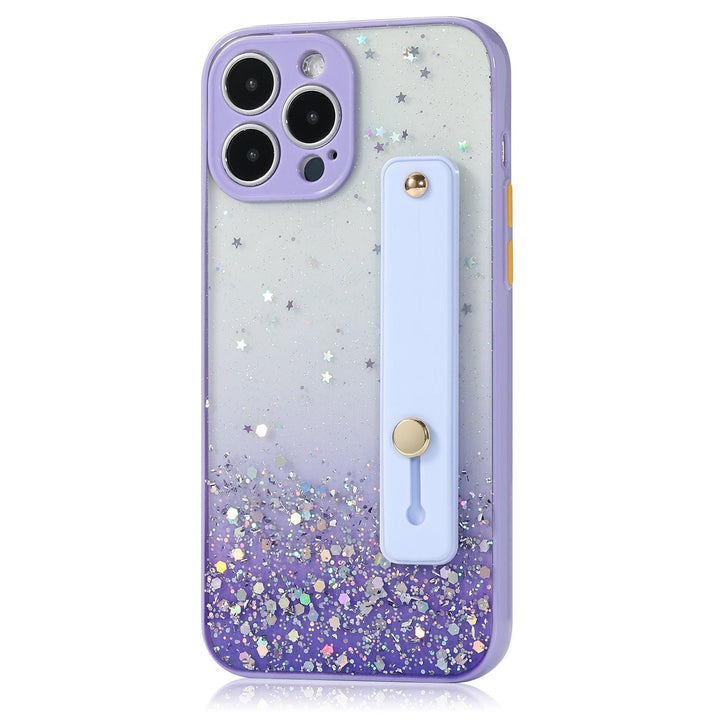 iPhone Case Clear Glitter - Purple - CASELIX