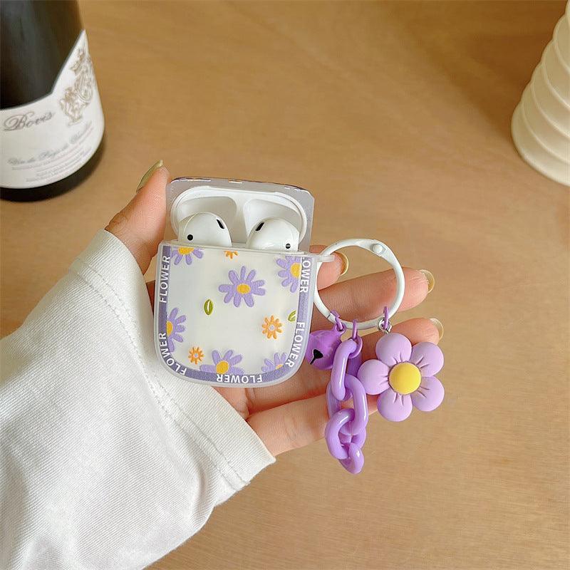 AirPod Case Flowers - Purple - CASELIX