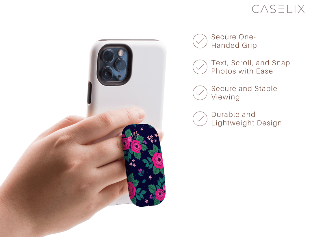 Rose Phone Grip Holder - CASELIX