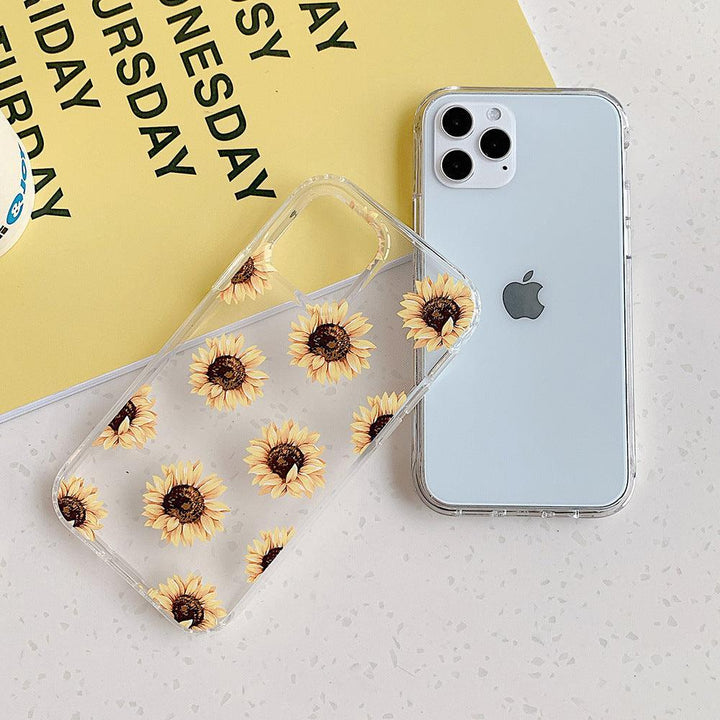 iPhone Case Clear Armor - Sunflower - CASELIX