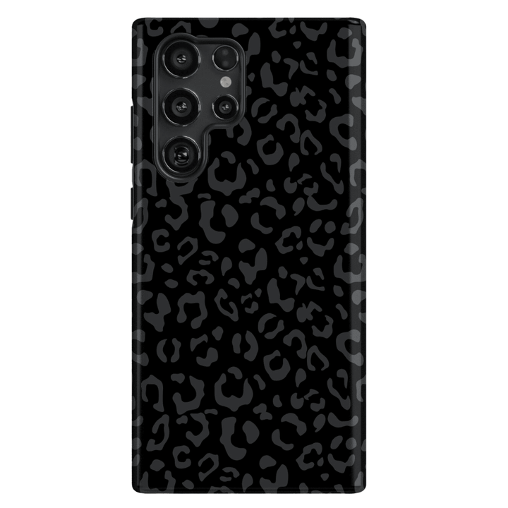 Wild Shadows Black Leopard Galaxy Case - CASELIX