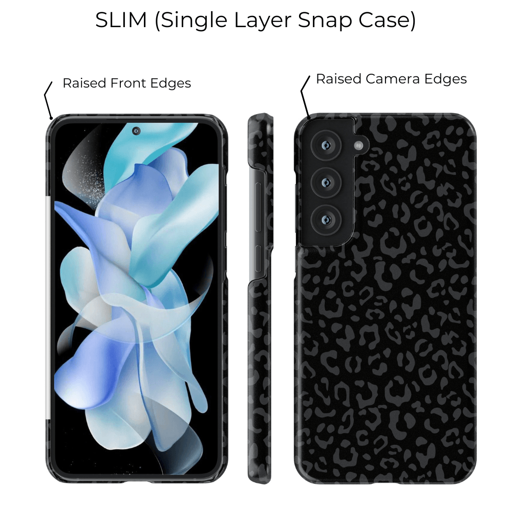 Wild Shadows Black Leopard Galaxy Case - CASELIX