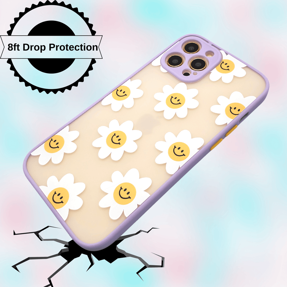 iPhone Case Daisy flower - Purple - CASELIX